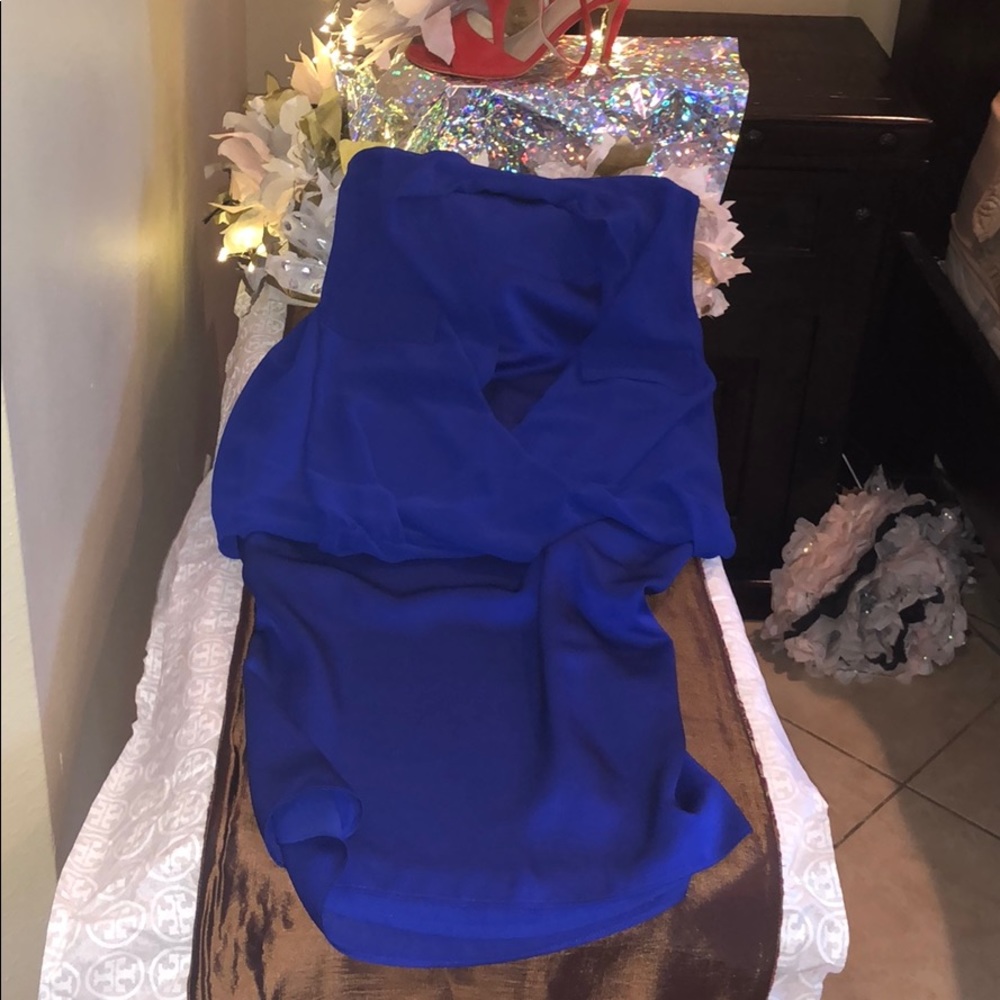 Blue dress - the limited size medium